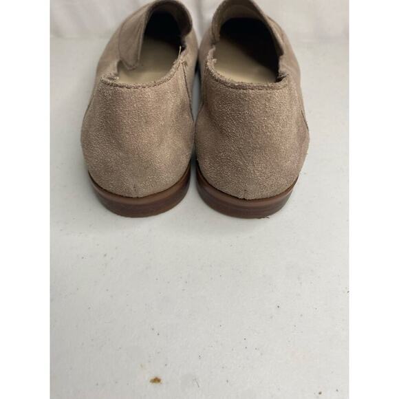 Women's Dolce Vita Loafers Slip On Calla Gray Suede Leather Work Casual Size 7 - Picture 8 of 15